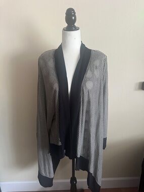 Black Polka Dot Cutout Knit Top